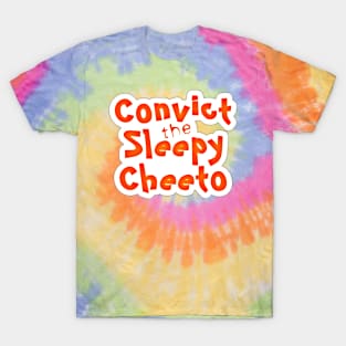 Convict the Sleepy Cheeto - Sticker - Front T-Shirt